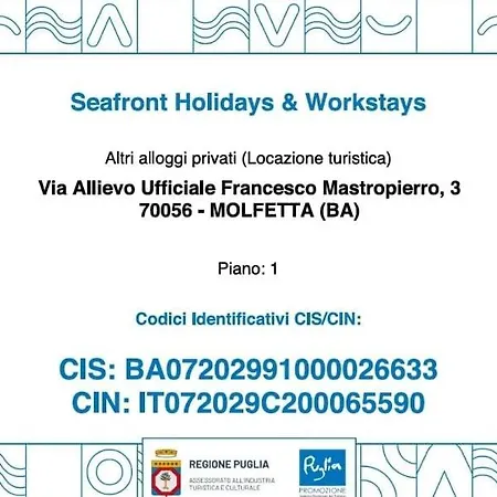 Seafront Holidays & Workstays - Mare & Sole *
